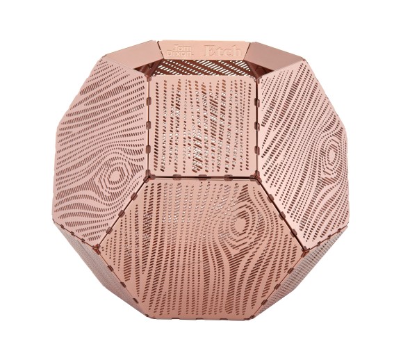 ETCH TEA LIGHT HOLDER COPPER