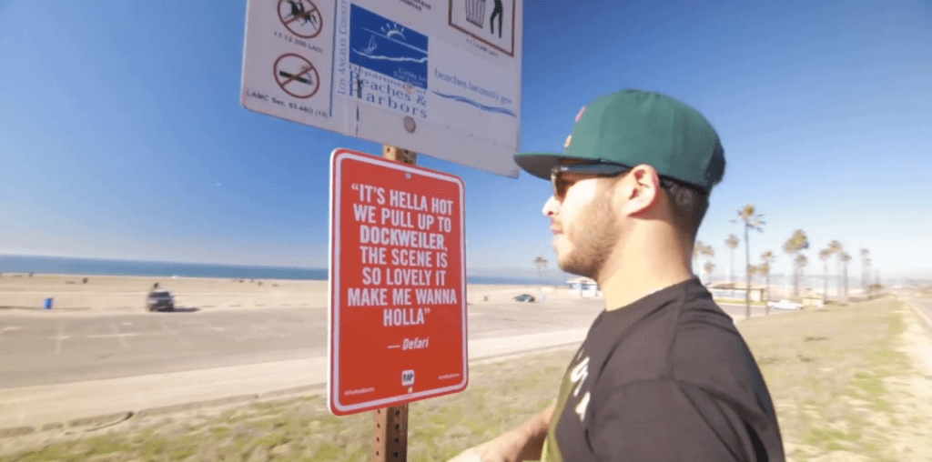 Rap quotes in&nbsp;L.A.