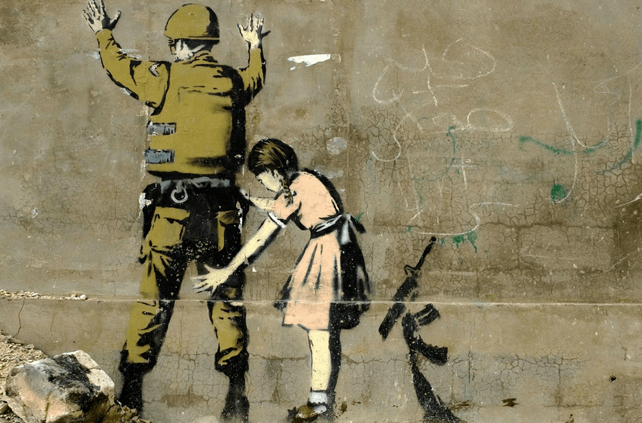 Bansky mocks Gaza