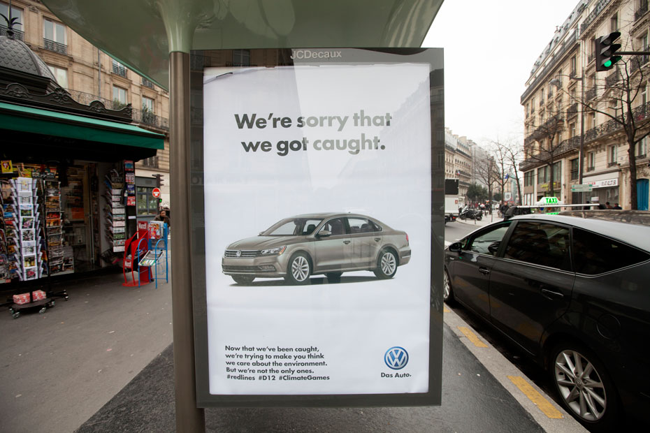 Brandalism takes over the COP21 climate&nbsp;talks