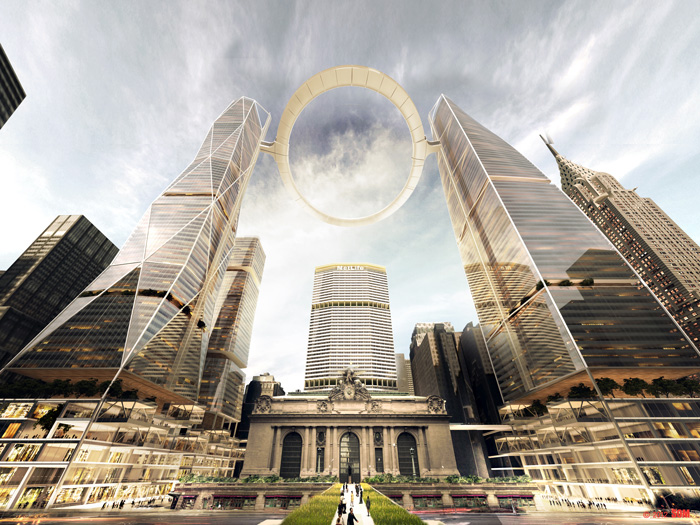 Floating observation deck over Grand Central&nbsp;Terminal